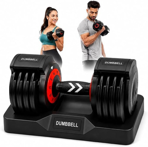 Single adjustable dumbbell - single,
