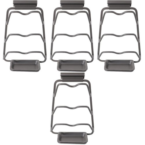 4pcs grey aluminum - 4pcs,